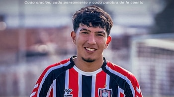 Preocupación en Chacarita por la salud del juvenil de 15 años Santiago Ruiz