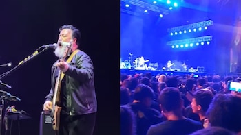 Público protestó contra Dina Boluarte