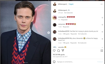 Bill Skarsgard se siente atraído
