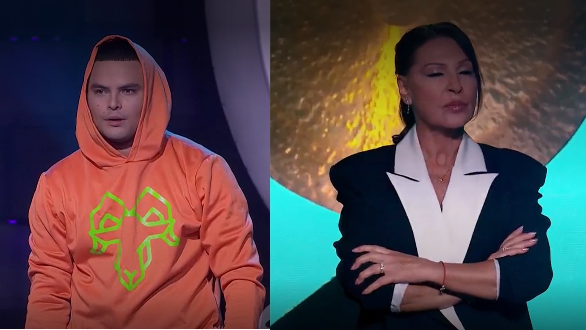 La jurado comparó el desempeño con las audiciones y cuestionó la falta de evolución del participante - crédito captura de pantalla Yo me llamo / Caracol Televisión