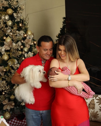 Saludos navideños de la farándula