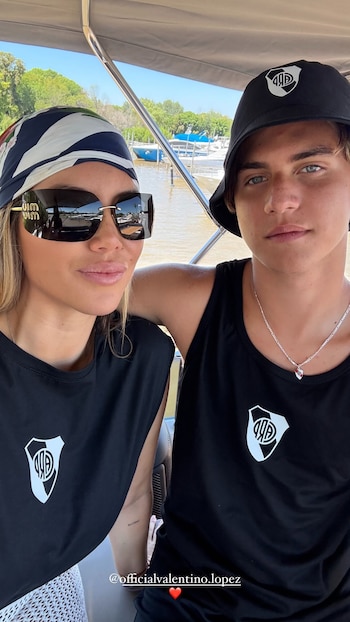 Wanda le preparó el festejo