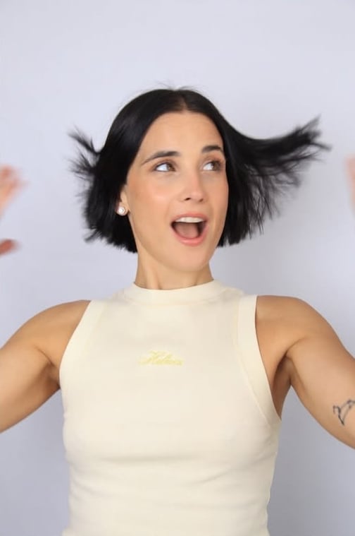 Su personaje atraviesa nada menos que doce cambios de vestuario por función