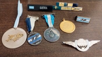 Las condecoraciones y medallas por