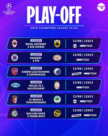 Horarios de los playoffs de