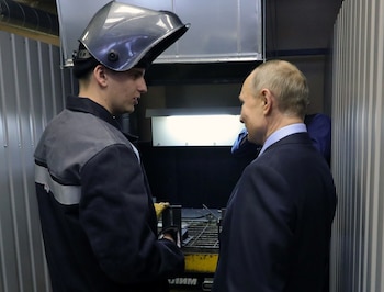 La visita de Putin a