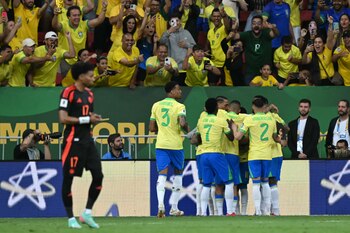 Brasil se puso en ventaja