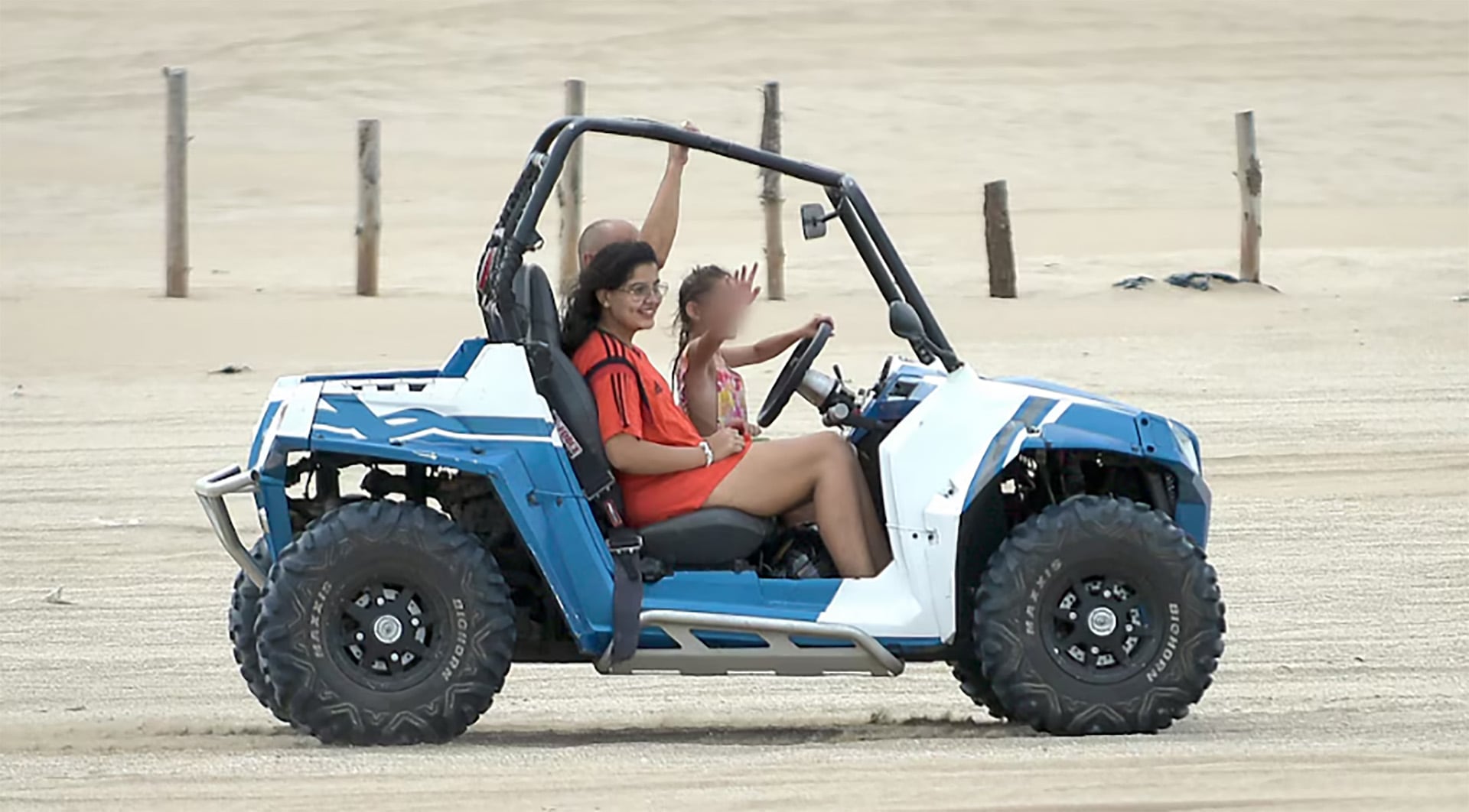 La circulación sin protección en La Frontera, con menores al volante de los vehículos