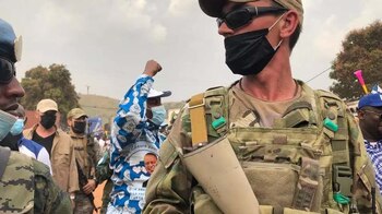 El presidente centroafricano Faustin-Archange Touadéra