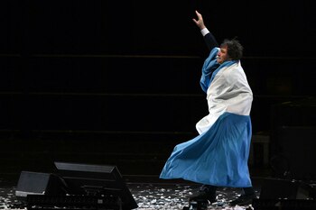 Milei en el Movistar Arena