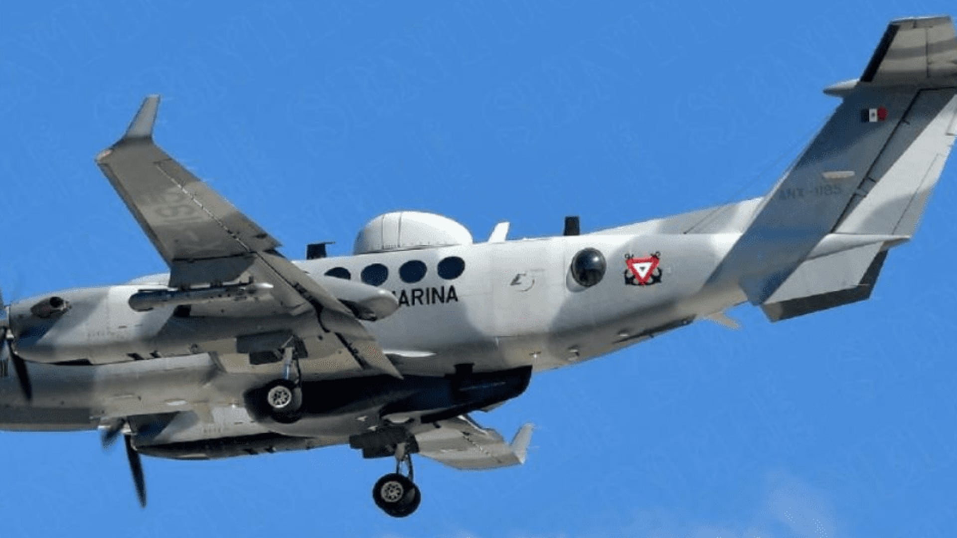 Imagen ilustrativa de un avión de la Semar
(X/@PacoZeaCom)