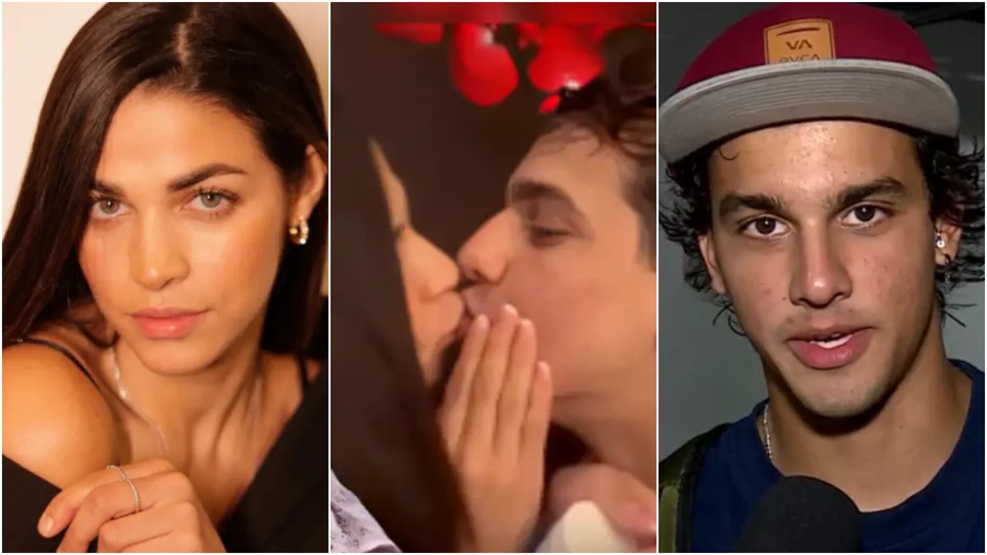 Salen a la luz imágenes de Sirena Ortiz y Gabriel Meneses besándose.