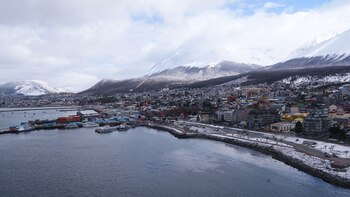 Ushuaia, desde el dron de