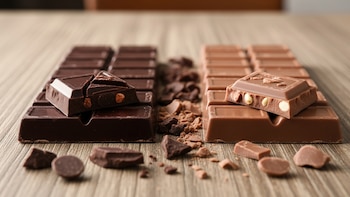 ¿El chocolate negro es el más saludable en la dieta diaria?