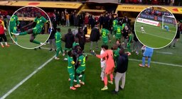 Abandono en señal de protesta, un penal picado que fue atajado y el gol del título: la insólita secuencia en Senegal-Marruecos