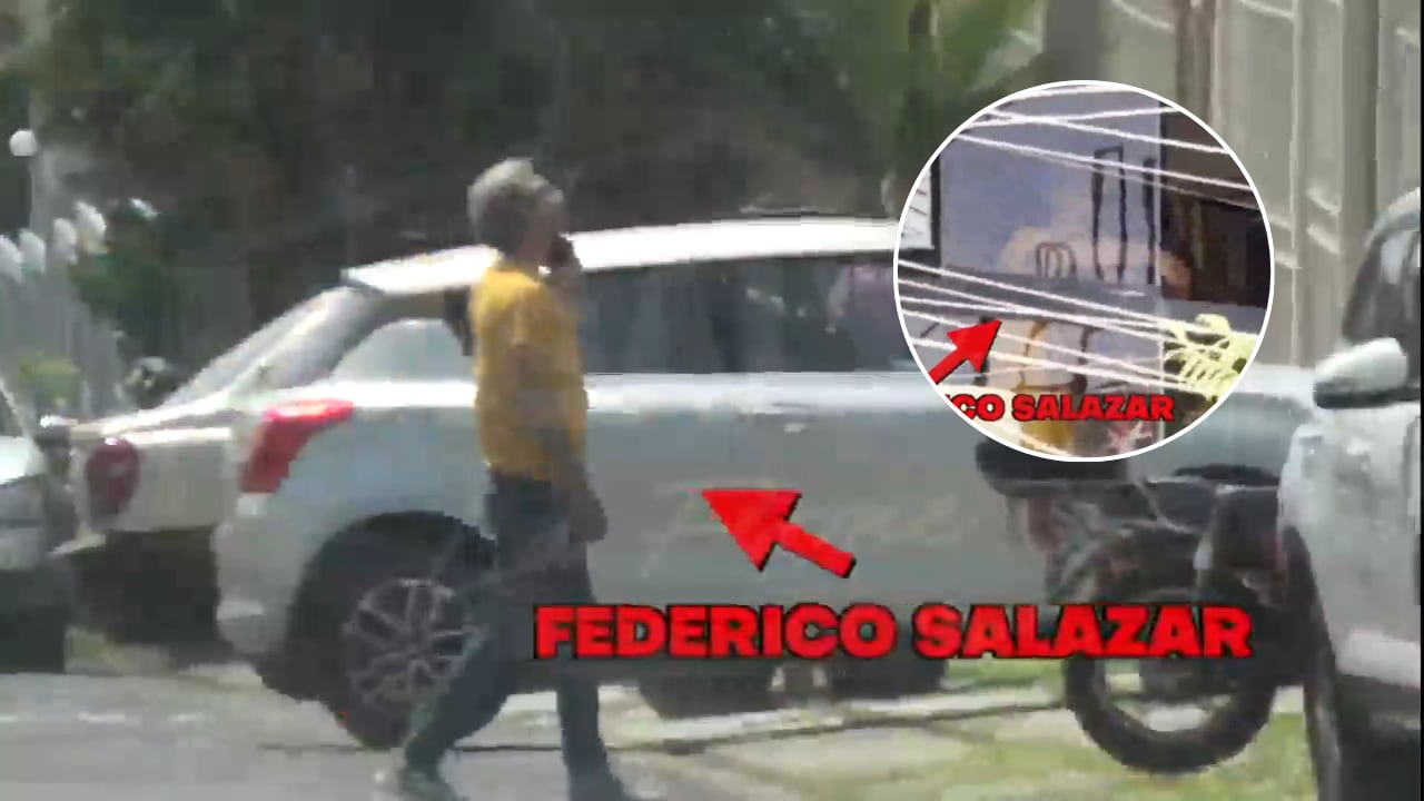 Federico Salazar es protagonista de un presunto ampay, registrado por