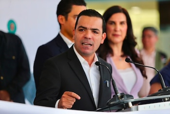 El diputado panista Elías Lixa urge que haya derecho de réplica en la conferencia mañanera de la presidenta.
Crédito: X/ @AccionNacional