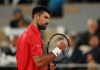 El tenista serbio Novak Djokovic
