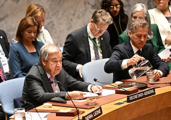 Antonio Guterres, secretario general de