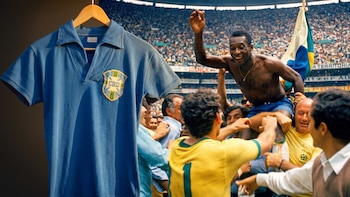 Subastan la camiseta que Pelé usó en la final del Mundial de 1958 por casi cinco millones de dólares