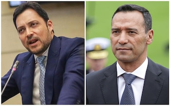 El senador Carlos Fernando Motoa,