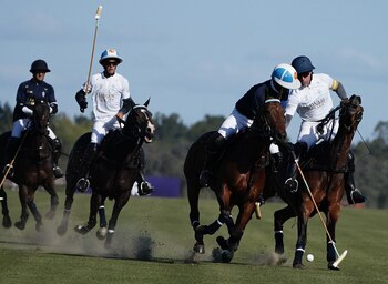 Adolfo Cambiaso conduce ante la