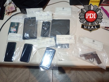 Más elementos secuestrados de los procedimientos