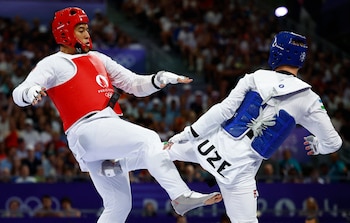 Carlos Sansores en París 2024. (REUTERS/Albert Gea)
