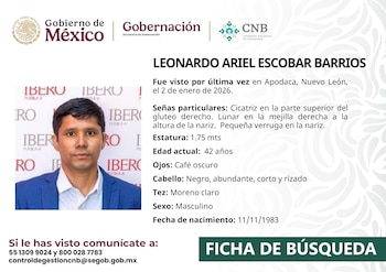 Leonardo Ariel Escobar Barrios, ficha