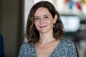 La presidenta de la Comunidad