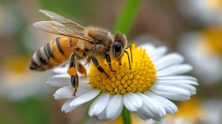 La diversidad genética de las abejas melíferas silvestres puede aportar resistencia a enfermedades como el ácaro Varroa y beneficiar a la actividad apícola (Magnific)