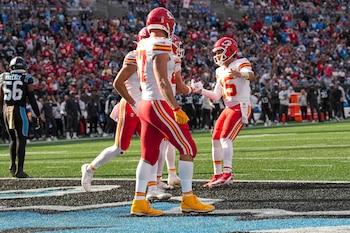 Los Kansas City Chiefs, afectados por los robos, enfrentan desafíos dentro y fuera del campo esta temporada. (Jim Dedmon/USA TODAY Sports/Reuters)