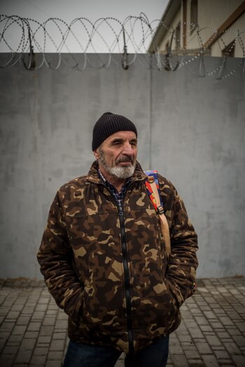 Oleksandr Kuzmin, de 64 años,