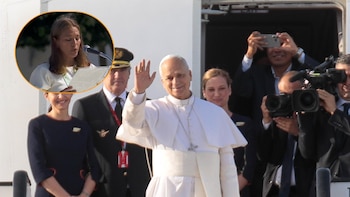 Colombiana sorprendió al papa León XIV durante su discurso en Tenerife, España: esta es su historia de migrante
