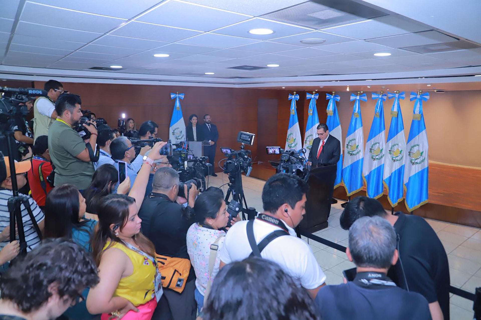 La OEA reconoce la asunción de Gabriel Estuardo García Luna como Fiscal General de la República de Guatemala para el periodo 2026–2030. (Ministerio Público de Guatemala)