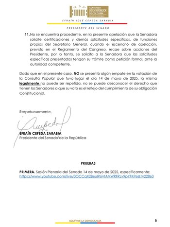 Efraín Cepeda consideró que la