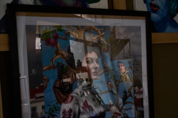 Una imagen capturada a través