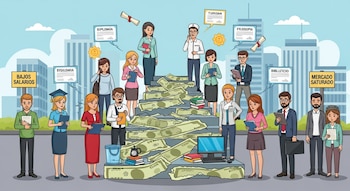 Las carreras universitarias peor pagadas