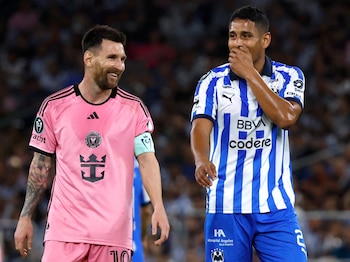 Messi ya jugó en México antes contra Monterrey. REUTERS/Daniel Becerril