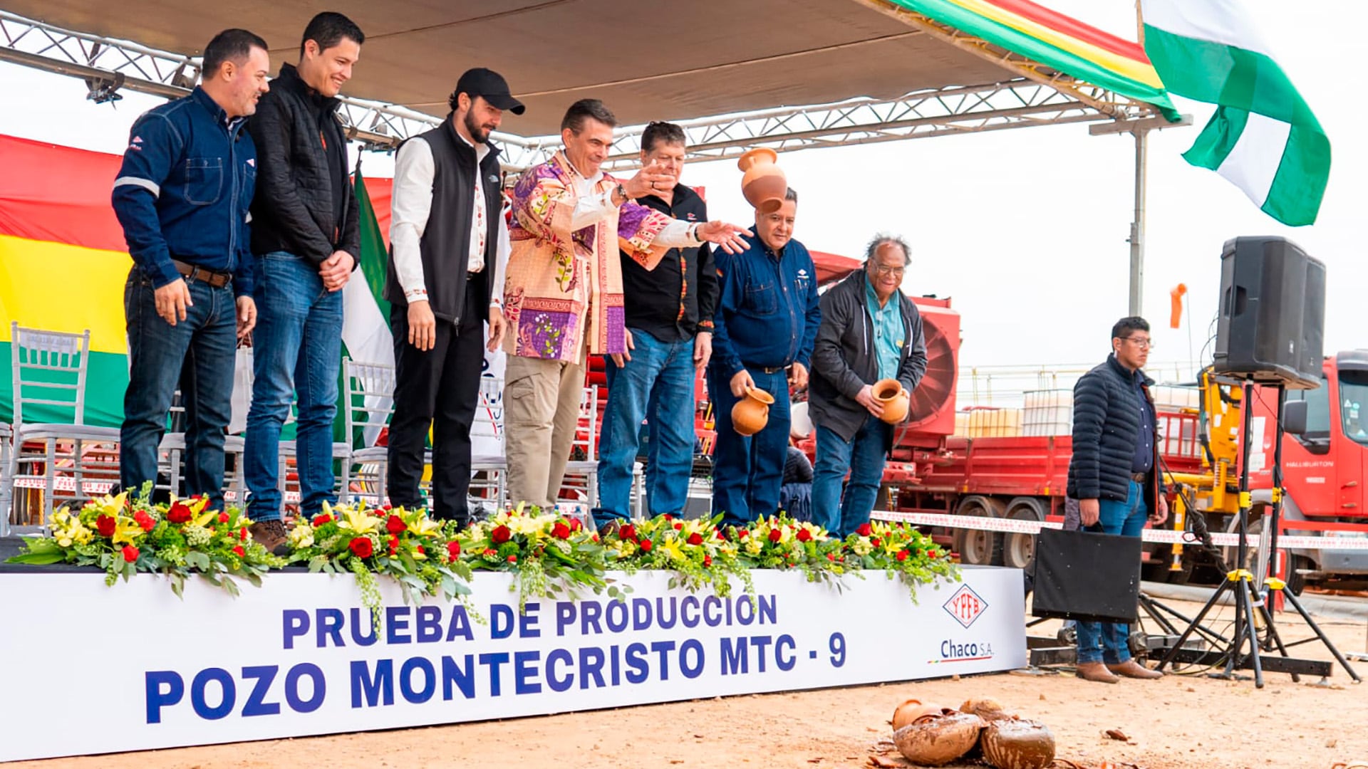 Bolivia inició las pruebas de producción del pozo Montecristo-9 en Santa Cruz con la previsión de elevar 13% la oferta nacional de gas natural y 40% la de combustibles líquidos (X)