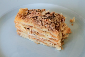 Receta de tarta Napoleón, un postre sencillo y muy rico (Wikimedia Commons)
