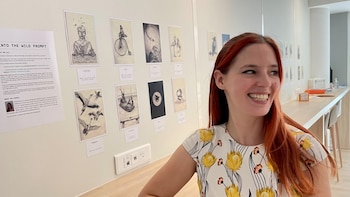 A pura sonrisa cuando en