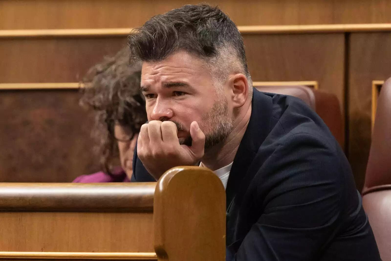 El portavoz de ERC en el Congreso, Gabriel Rufián (Europa Press)