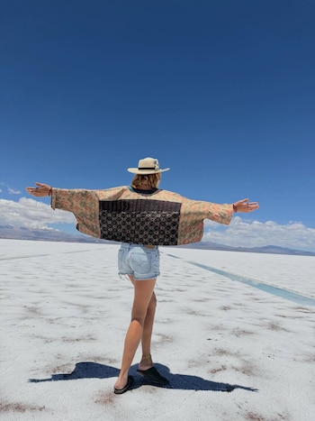 Las Salinas Grandes en Jujuy,