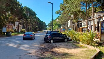 El centro comercial de Pinamar
