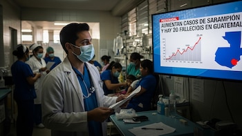 El brote de sarampión en Guatemala deja 20 muertos y 6.764 contagios confirmados