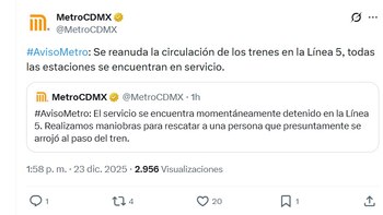 (X/ @MetroCDMX)