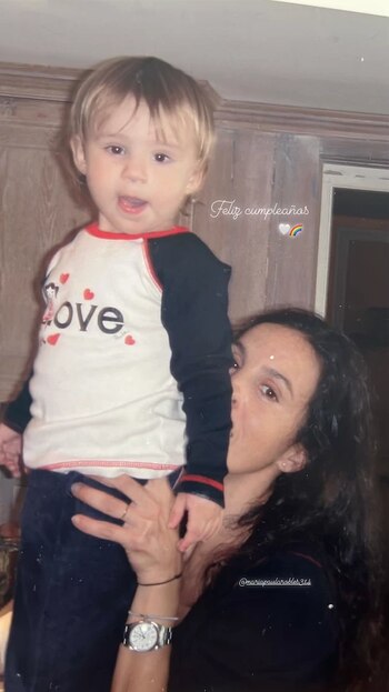 Juana Tinelli y el saludo