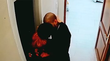 El beso de reconciliación entre