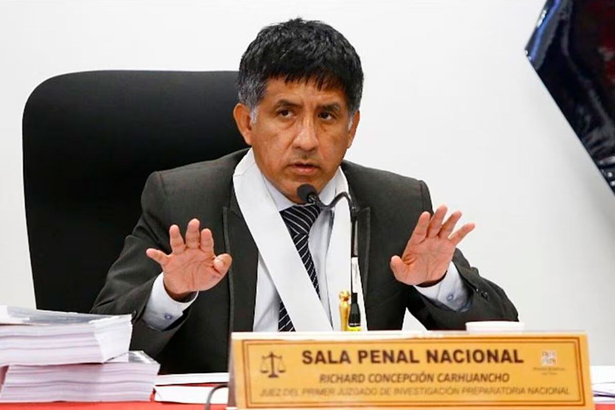 Juez Richard Concepción Carhuancho dijo que no se le podía responsabilizar retraso, pero ANC dice lo contrario.